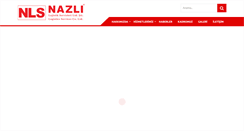 Desktop Screenshot of nazlilojistik.com