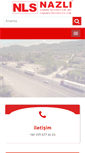 Mobile Screenshot of nazlilojistik.com